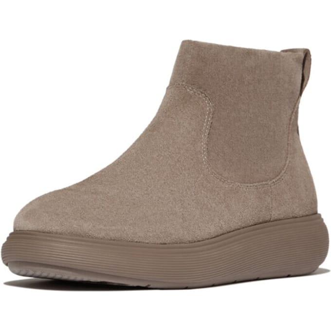 FitFlop IQ-Comff Suede Zip Ankle Boots BRUIN - Maat 38