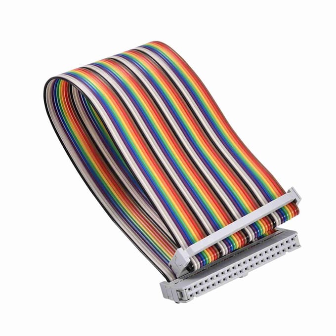 40Pin Rainbow Female to Female GPIO Adapter Cable for Banana Pi Raspberry Pi 2 3