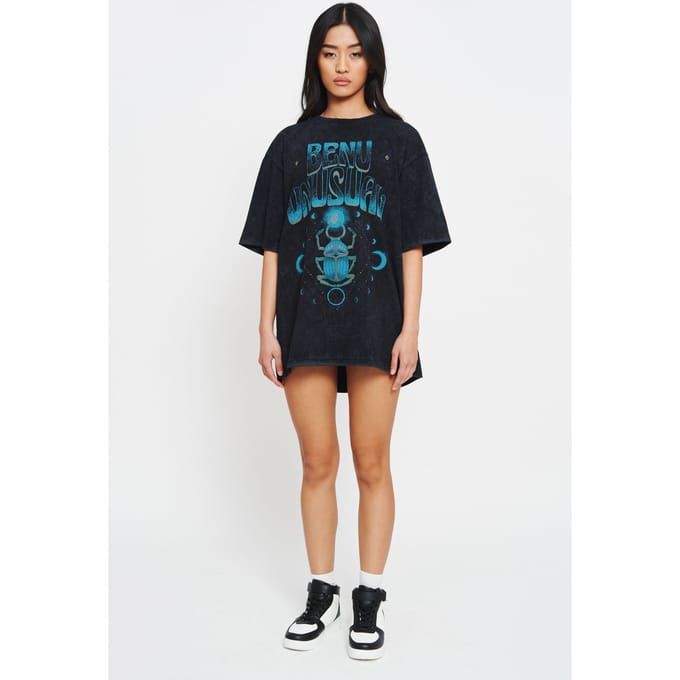 BENU zwart scarabee dames T-shirt