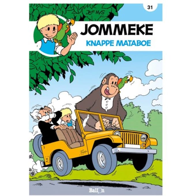Knappe Mataboe - Jommeke Strip - Nieuwe Look - Jef Nys