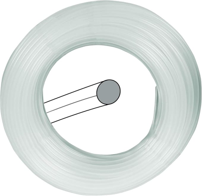 Grastrimmerdraad - Vervangingsspoel - Gazononderhoud - Universeel rond - 2mm 15m - Wit