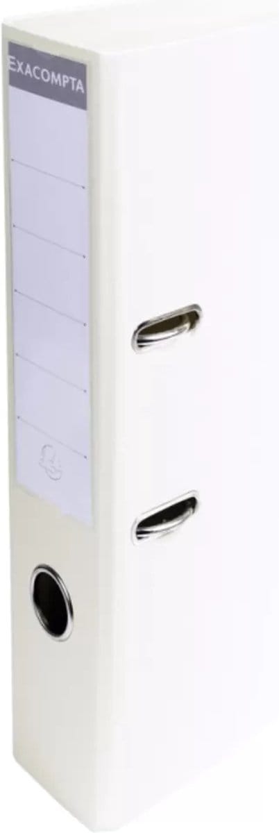 Exacompta Prem'Touch® PVC Ordner met hefboom - rug 70 mm - A4 - Wit - 53748E