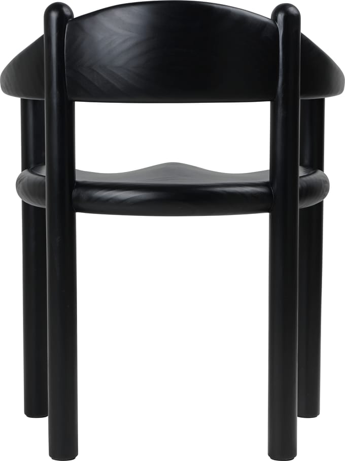 Gubi Daumiller eetkamerstoel - black pine
