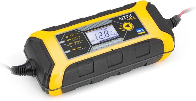 Automatische Microprocessorgestuurde Acculader voor 6V en 12V Voertuigen