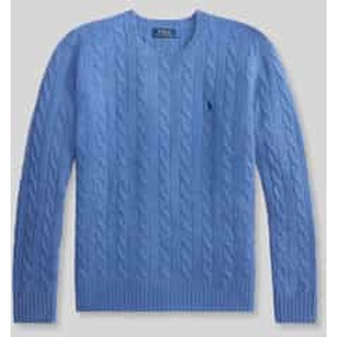 Regular fit pullover van mix van wol en kasjmier