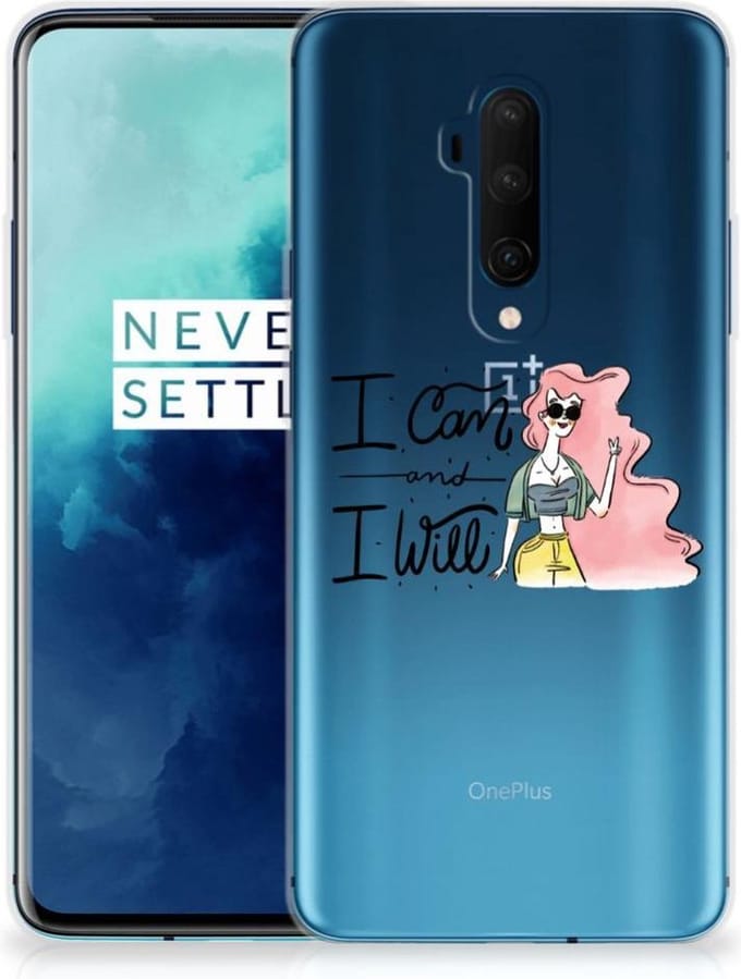 OnePlus 7T Pro Telefoonhoesje met Naam i Can