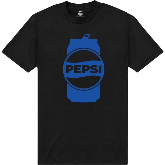 Pepsi Co. Can Men's T-Shirt - Black - M