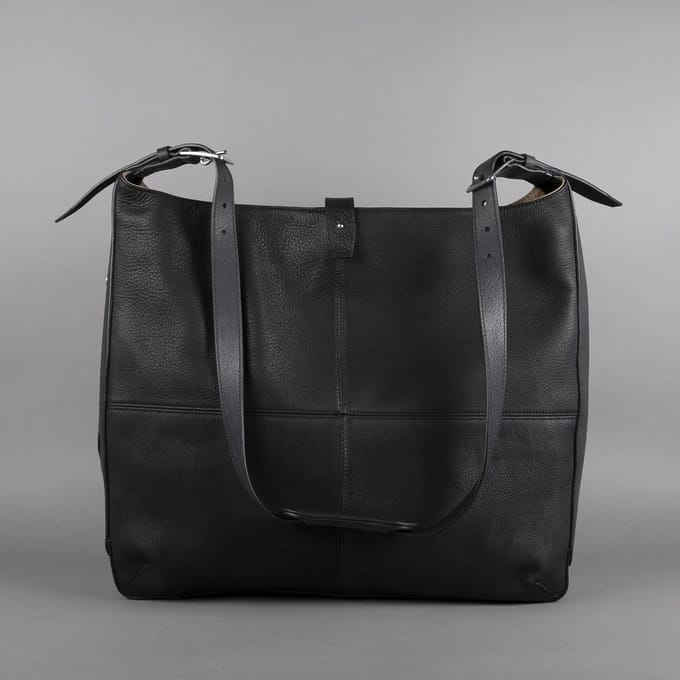 Grote leren tas Antarès Paris