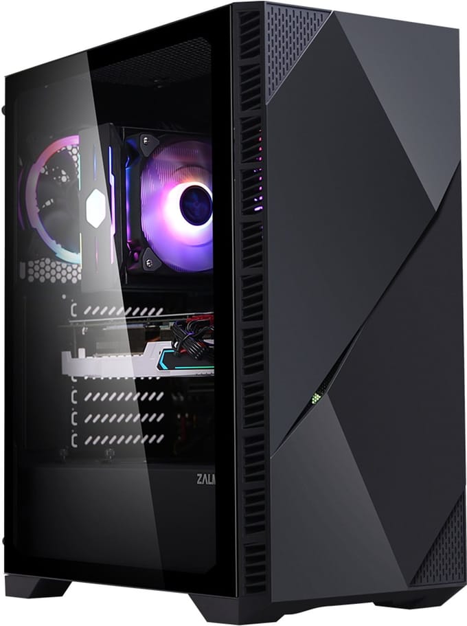 Zalman Z3 Iceberg Black Midi Tower Zwart