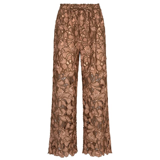 Amaya Amsterdam Mitch Pant Broeken Dames - Bruin - Maat XL
