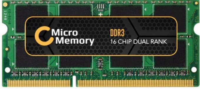 CoreParts MMKN005-8GB geheugenmodule 1 x 8 GB DDR3