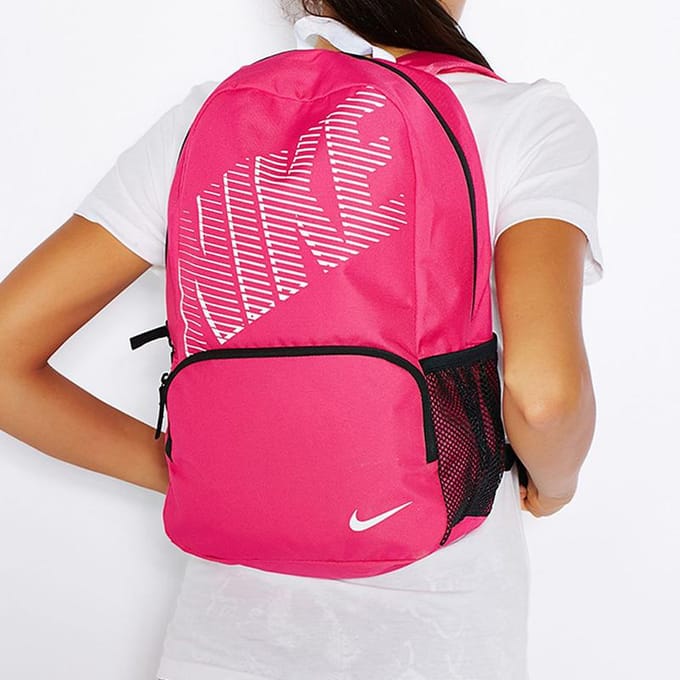 Nike Polyester Rugzak Regular Unisex Rozerood BA4865-616 pink