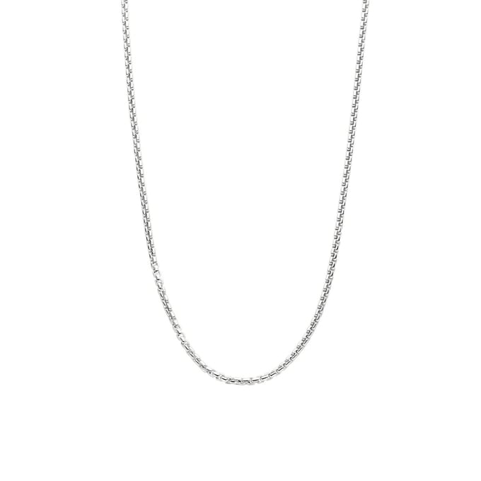 TI SENTO Dames Ketting - 925 zilver - Zilver - Maat 45 - 34030SI