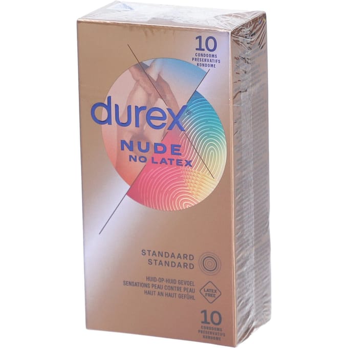 Durex Condooms Nude - Latexvrij - 10 stuks