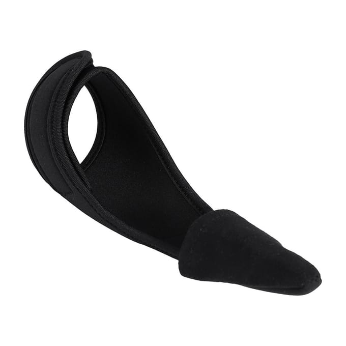 Zwarte Comfortabele Enkele Wijsvinger Beschermer Unisex Elastische Band Handschoen Voor Vissen Buiten black