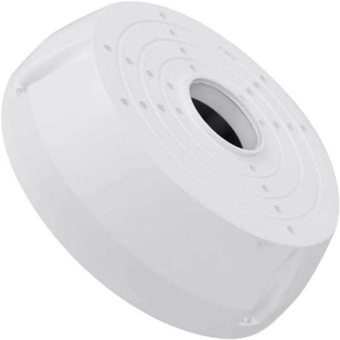 Camera Aansluitdoos - Montage Box - Kabel Verbergen - Waterdicht Ontwerp - 120mm Diameter - Wit