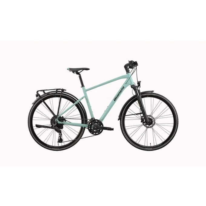 Racefietsen Bianchi Spillo Tourer Alu Disc Shimano Cues RD-U6020 10V