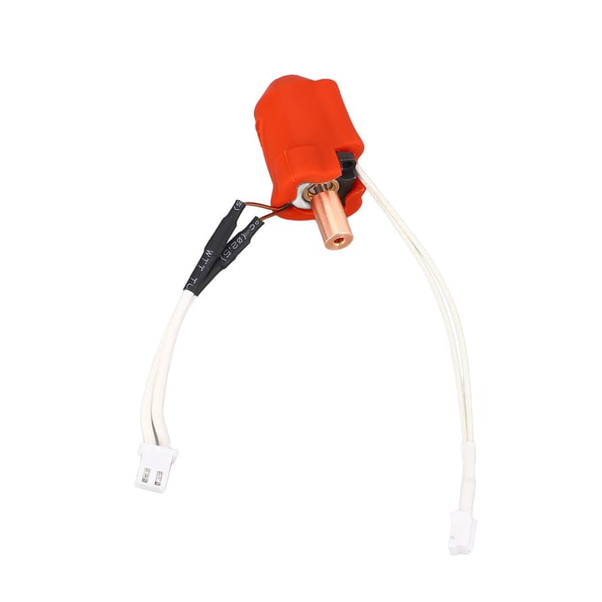 Keramisch Verwarmingsblok Hotend Kit Hittebestendig Volledig Metaal Thermische Geleiding white