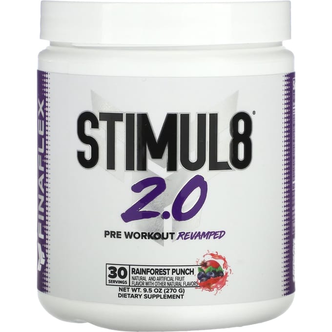 Finaflex, Stimul8 2.0, Rainforest Punch, 9.5 oz (270 g)