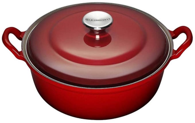 Le Creuset Braadpan Faitout Tradition Kersenrood - ø 24 cm / 3 Liter