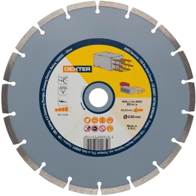 Dexter Diamantschijf Voor Beton ⌀230mm