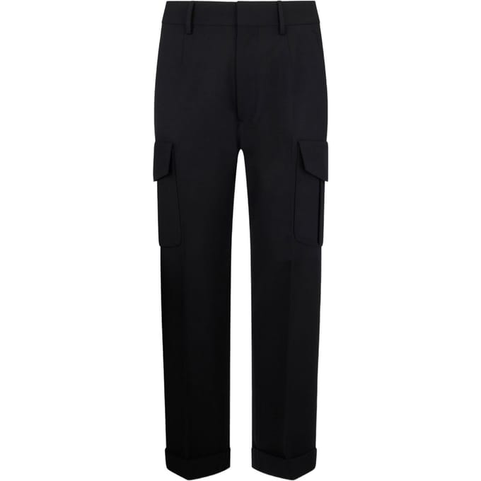 Dsquared2 zwarte vrachtbroek