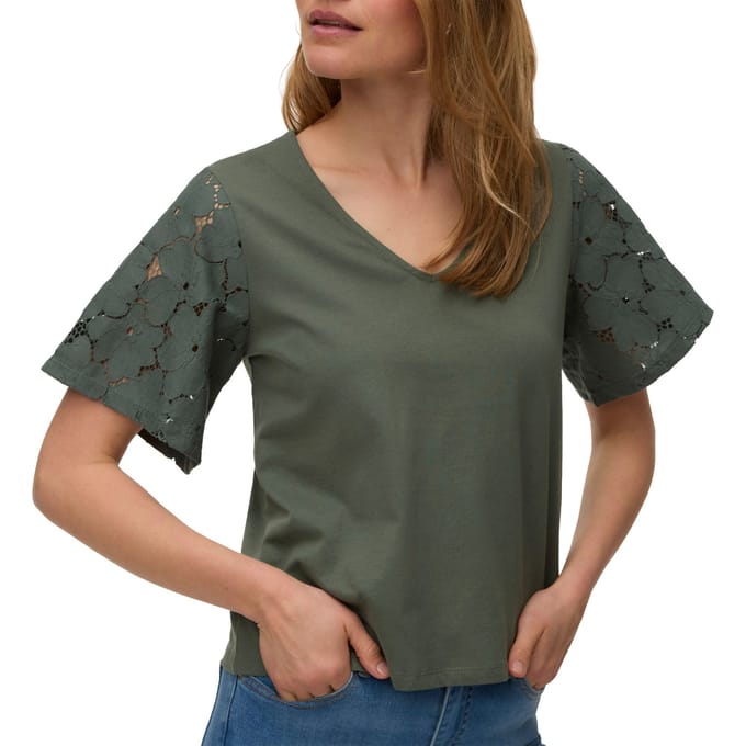 Vero Moda Villa Top Dames - Maat S