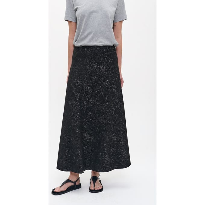 ZENGGI Shimmer Skirt Black Größe: S | Maxiröcke Outlet | Damen | Schwarz