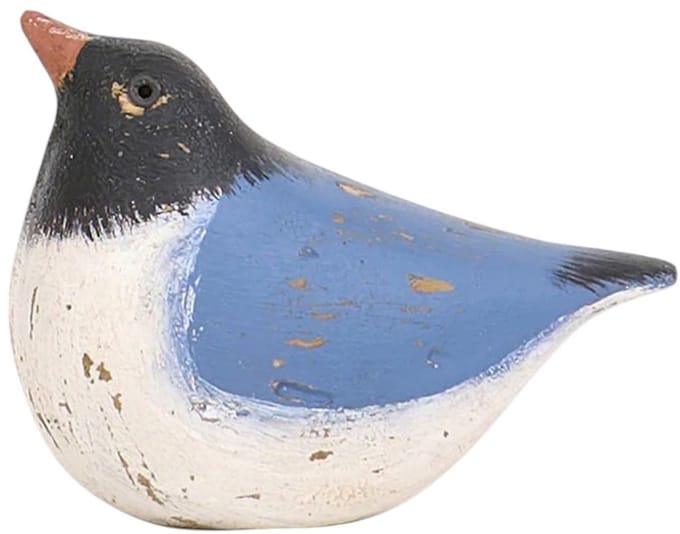 Kleine blauwe vogel beeld - Batela