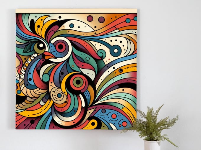 Kunstprint | Wanddecoratie | Forex | 75 × 75 cm