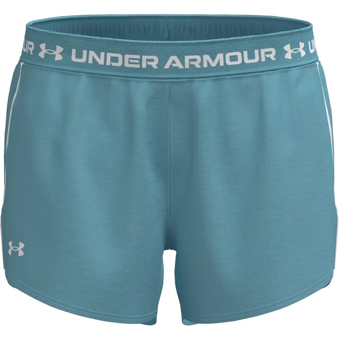 Under Armour Tech Play Up Sportshort dames Blauw XL/42