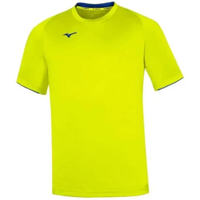 Mizuno Core Shirt Heren - sportshirts - geel - Mannen