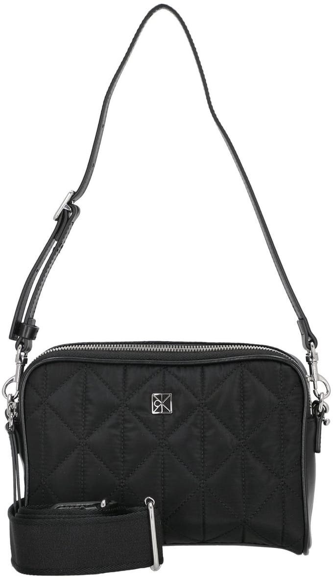 Calvin Klein Quilted Camera - Schoudertas (black)