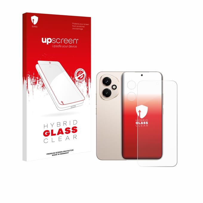 upscreen - Screenprotector voor Honor 400 (Voor+Camera) - Folie Beschermfolie Beschermglas transparant
