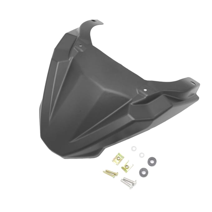 Motocycle Voorwiel Spatbord Beak Neus Kegel Verlengstuk Kap Verlengstuk Vervanging voor Yamaha zwart