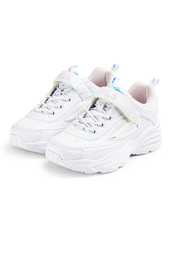 FILA Skye V Kids White-purple Iridescent Größe: 32 | Schuhe Outlet | kids | Weiß