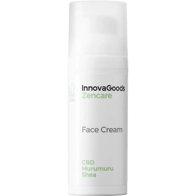 Hydraterende crème voor het gezicht InnovaGoods Cbd Zencare