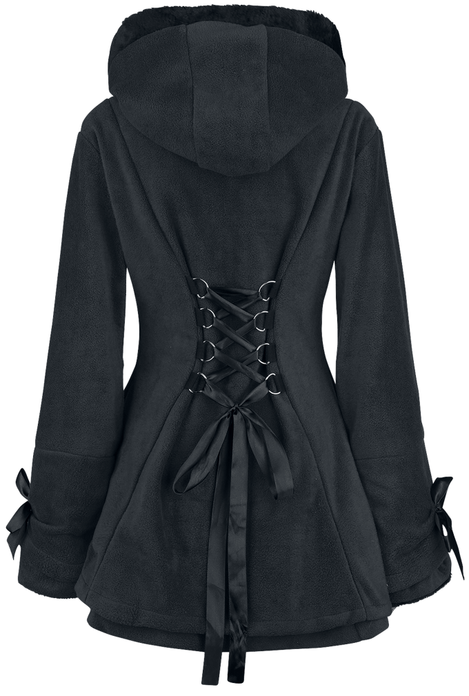 Poizen Industries Alison Dames Korte jas - zwart - L