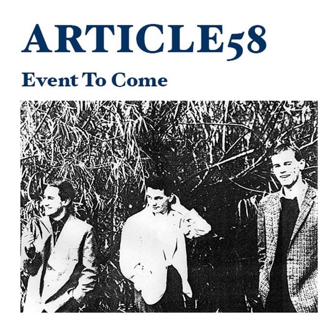 Article 58 - Event To Come (7" Single) (Limited Edition) (Coloured Vinyl)