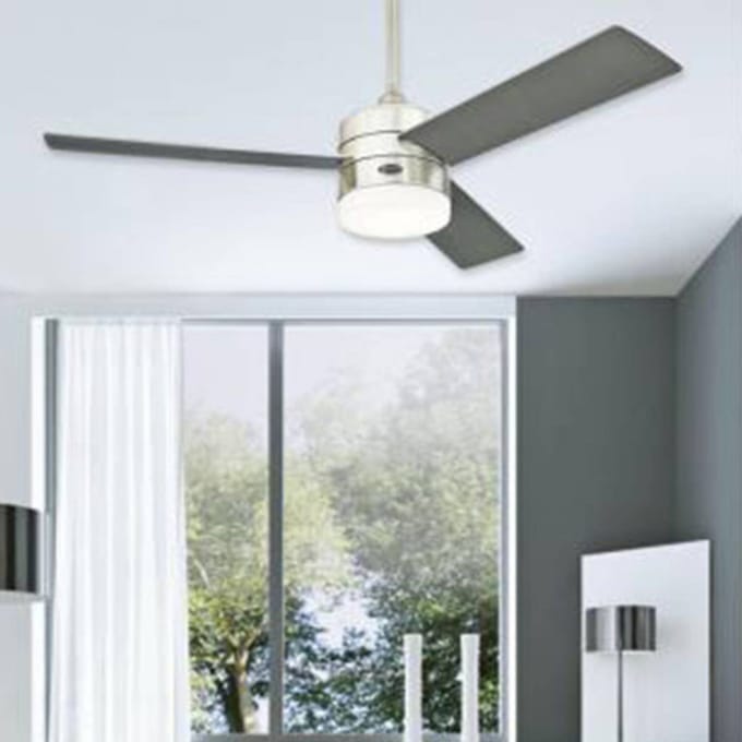 Westinghouse LED plafondventilator Alta Vista, grafiet, hout