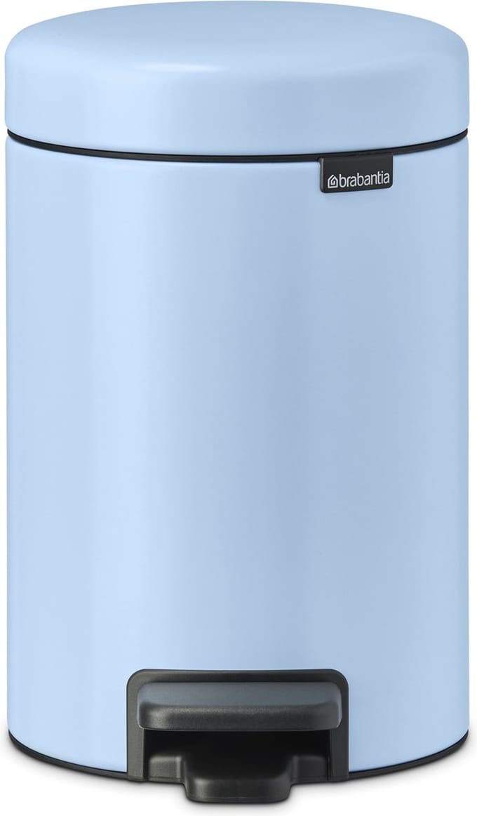Brabantia NewIcon Prullenbak - 3 liter - Badkamer - Dreamy Blue