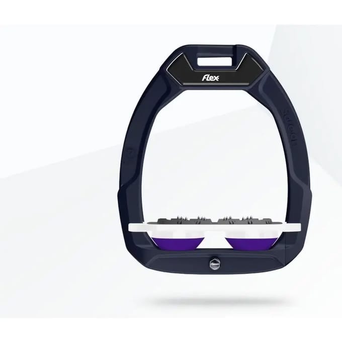 Veiligheidseinden Plat Ultra Grip Bruin/Wit/Paarse Flex-On Safe-On