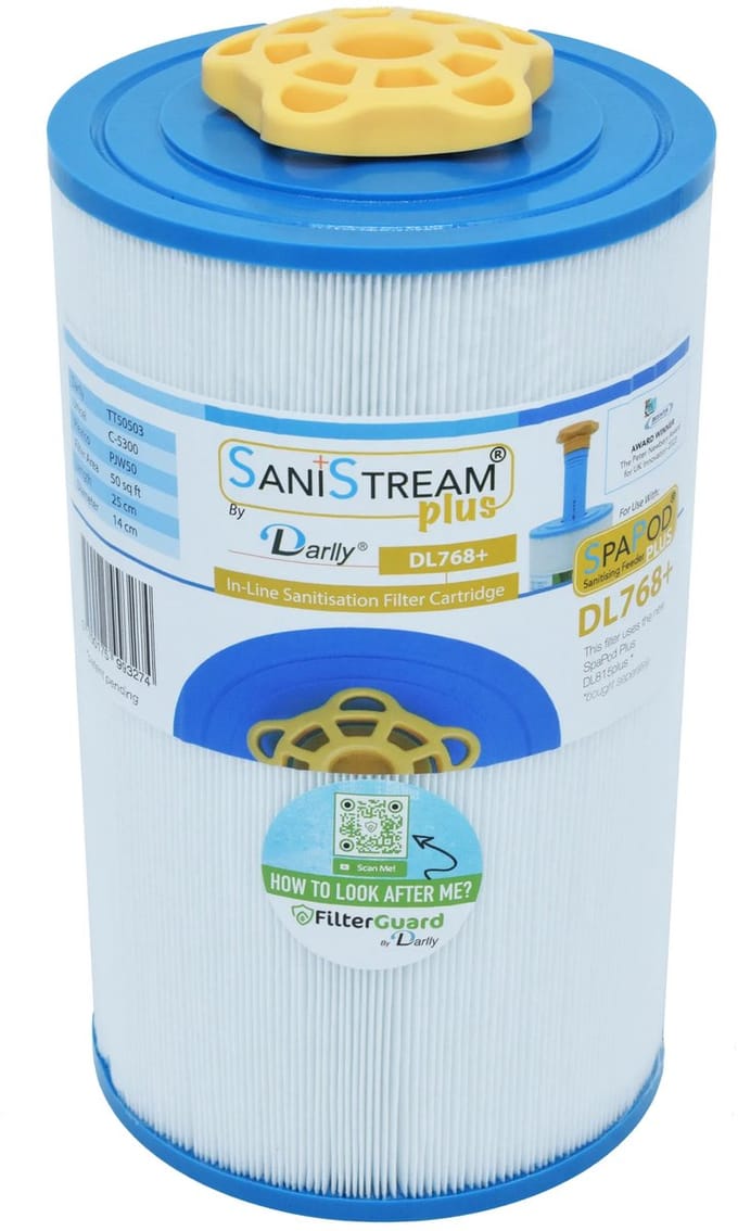 Darlly SaniStream PLUS Spa Filter DL768+