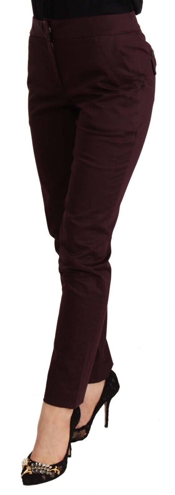 Bordeaux Slimstraight Broek