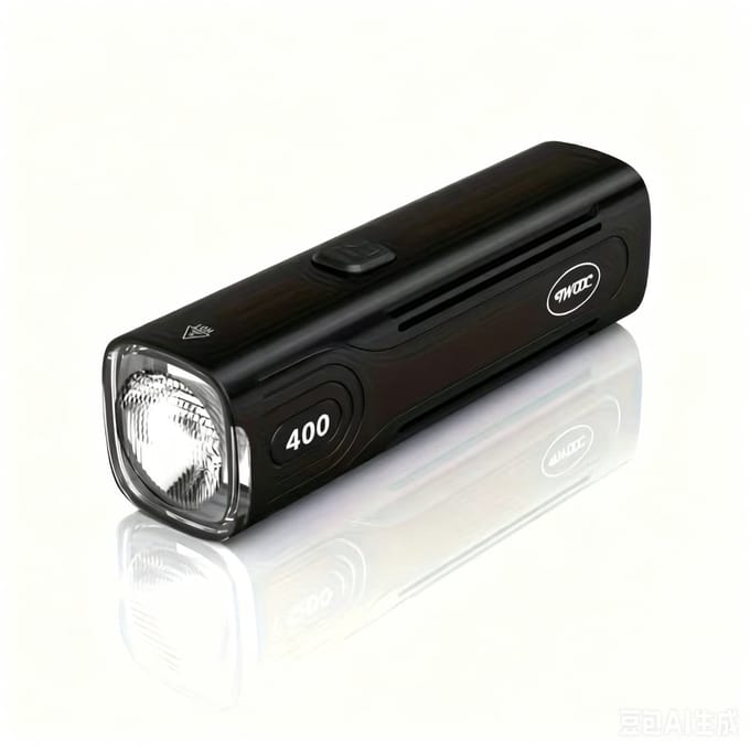 Heldere TWOOC fiets koplamp - 400 lumen - USB-C oplaadbaar - waterdicht