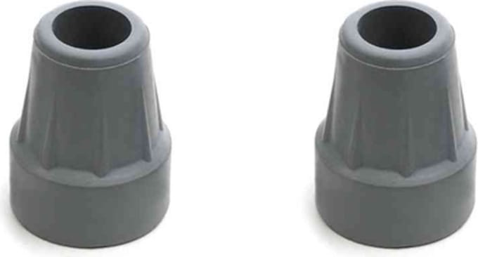 Krukdoppen 19 mm Grijs - Set van 2