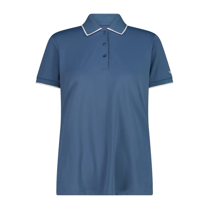 Dames stretch piqué polo CMP
