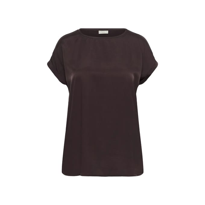 Damesblouse met lange mouwen KAFFE Curve Milia Wing
