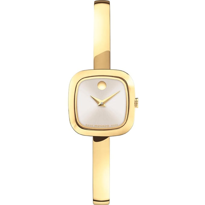 Movado Classic 0608058 Museum Square Bangle Horloge
