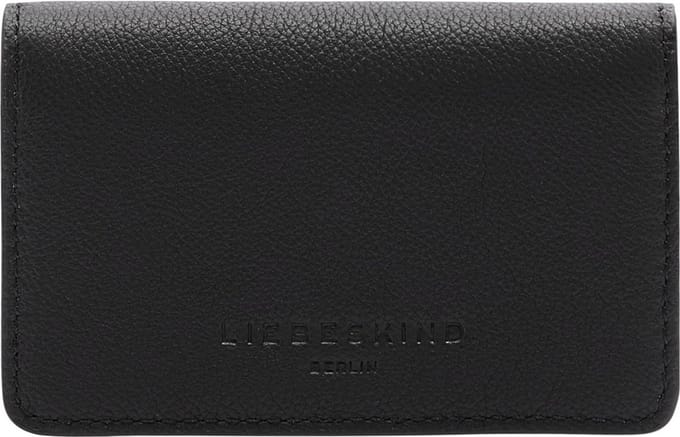 LIEBESKIND BERLIN Leren Kaarthoes Classics Cardie Card Case Black Zwart